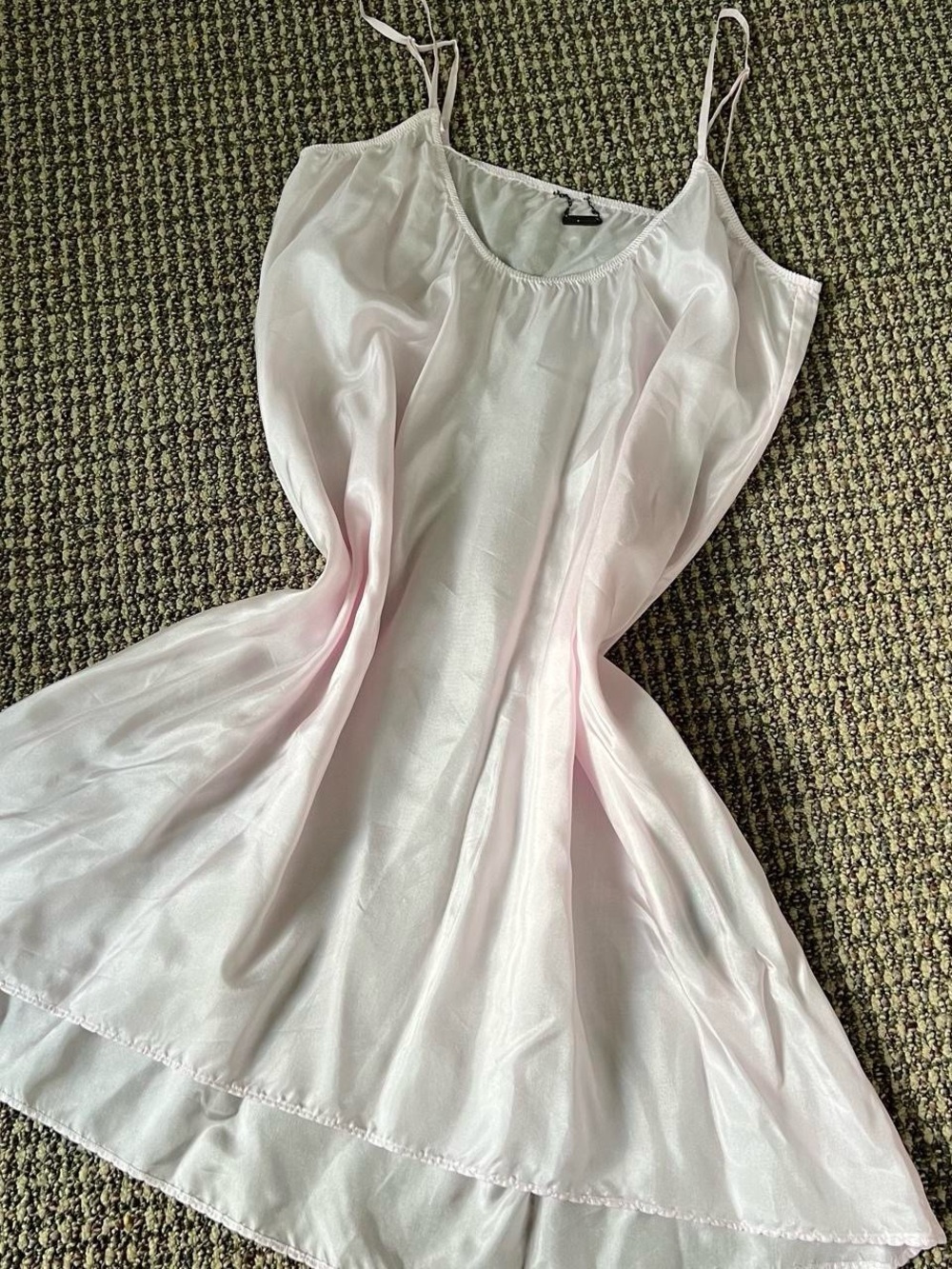 Custo Barcelona Silk Pink Sheer Slip Dress
